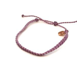 Pura Vida Purple Small Braid Bracelet
